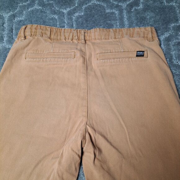 H&M Originals 48 Slim Fit khaki pants Boys size 14 ADJUSTABLE WAIST 26Wx24L - Picture 3 of 9